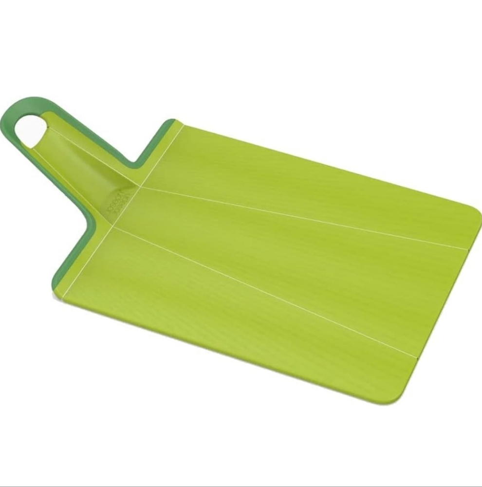 Joseph Joseph Chop2Pot Plus Folding Chopping Board (Regular) - Green Medium NWT